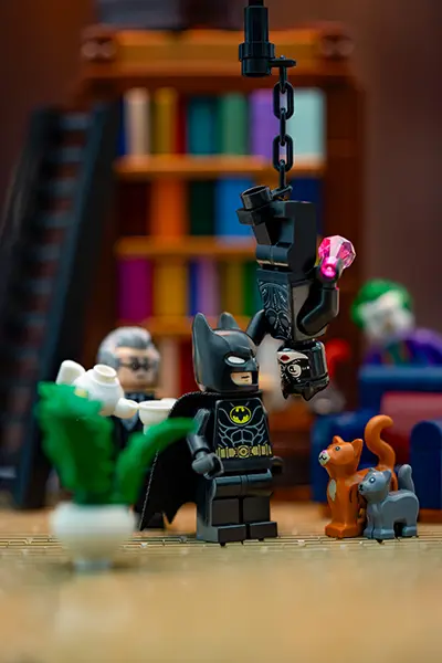 LEGO Batman and Catwoman Burton version