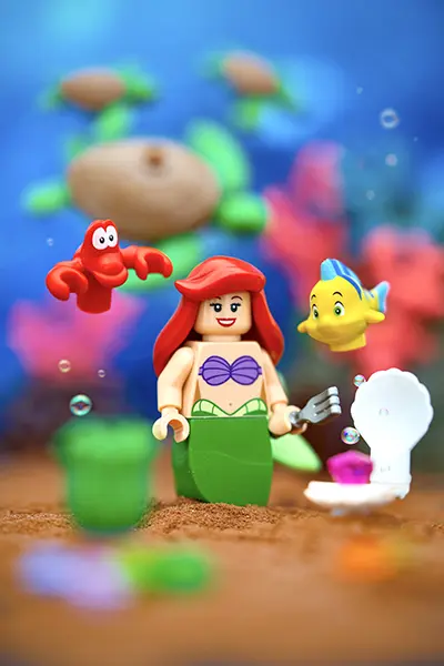LEGO Little Mermaid underwater