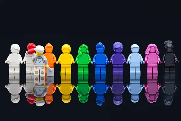 LEGO Everyone is Awesome set