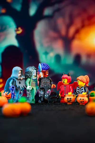 LEGO Halloween characters